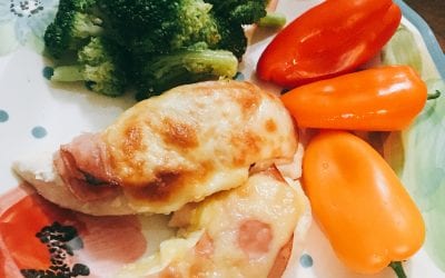 Low Carb Chicken Cordon Bleu (THM S)