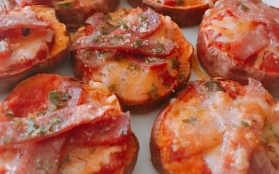 Sweet Potato Pizzas (THM E)