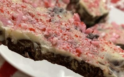 Peppermint Bark Crunch (THM S, low carb, keto)