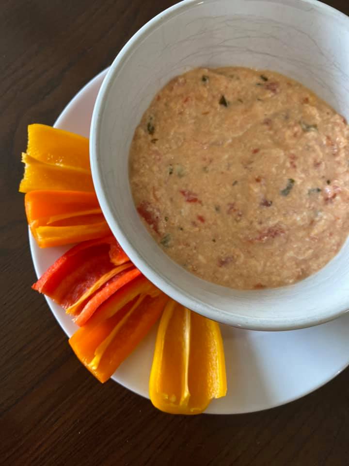 Healthy Nacho Cheese Sauce (THM S, keto, low carb) - Molly Miller Wellness